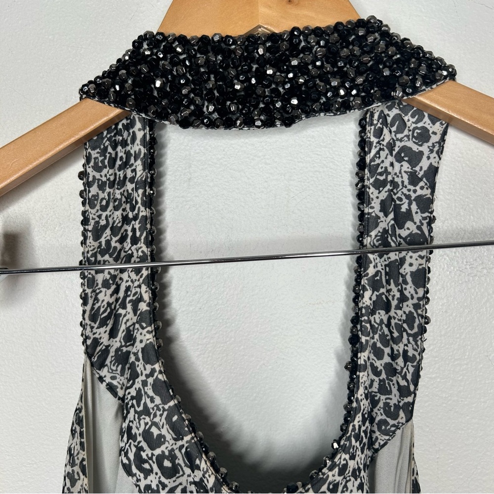 Diane Von Furstenberg Halter Silk Patterned Willemma Gown - Picture 6 of 12